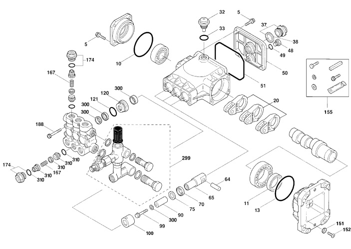 DP3700 Pump parts